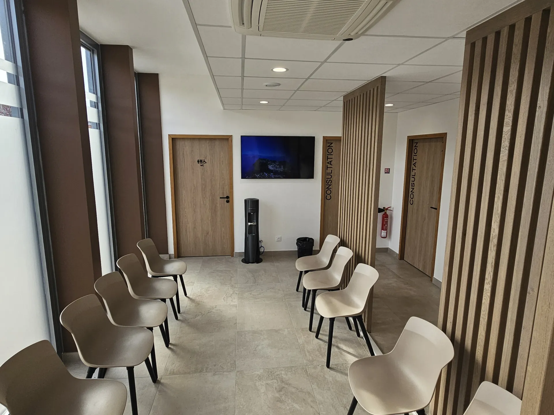 Intérieur du centre médical MS Consultations